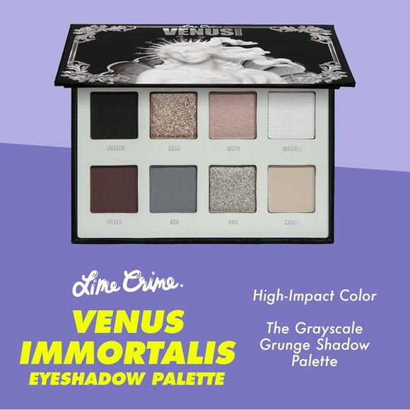 New Makeup Lot! LIME CRIME VENUS IMMORTALIS CONCRETE MINERALS VAPOUR MASCARA - Picture 3 of 10